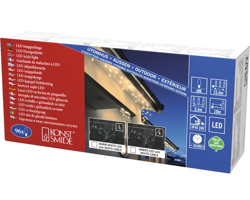 LED ijspegelverlichting in verpakking