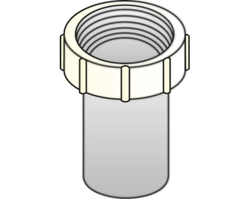 Pijpverbinding met schroefdraad