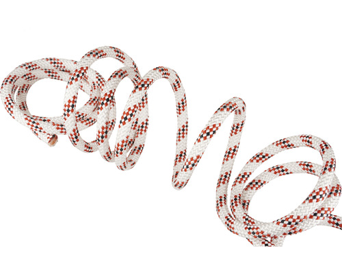 Gevlochten touw in een kronkelend patroon