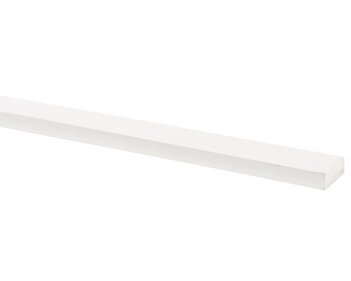 Schaaflat grenen gegrond wit (b x d x l) 28 x 9,5 x 2700 mm Houten lat
