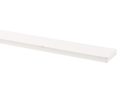 Schaaflat grenen gegrond wit (b x d x l) 45 x 9,5 x 2700 mm Houten lat