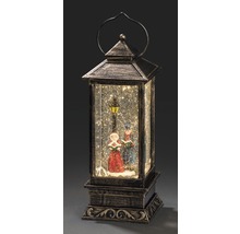 Decoratieve lantaarn met kerstmotief, verlicht