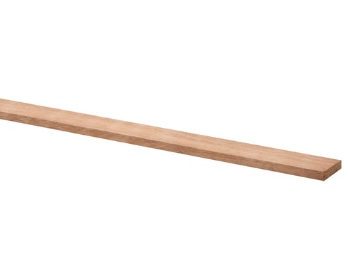 Schaaflat hardhout (b x d x l) 18 x 4 x 2100 mm Houten lat