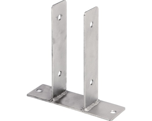 KAISERTHAL U-paalhouder RVS 71x200 mm KAISERTHAL U-paalhouder RVS 71x200 mm
