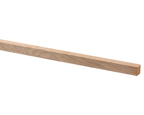Schaaflat hardhout (b x d x l) 12 x 12 x 2700 mm Houten lat van massief hout