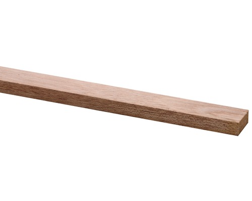 Schaaflat hardhout (b x d x l) 27 x 12 x 2100 mm Houten lat van massief hout