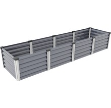 VITAVIA Verhoogde kweekbak Linus in&out 401 L grijs 65x245x40 cm-thumb-0 VITAVIA Verhoogde kweekbak Linus in&out 401 L grijs 65x245x40 cm-thumb-0