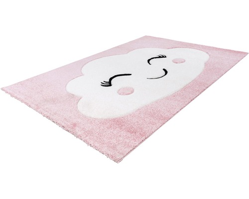 Vloerkleed met wolkenmotief voor kinderkamer