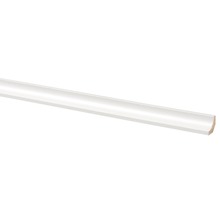Witte holle plint van hout