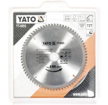 Yato cirkelzaagblad voor aluminium, 210 millimeter diameter