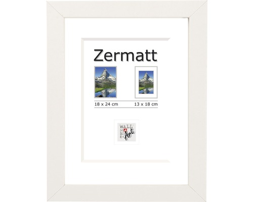 THE WALL Fotolijst hout Zermatt wit 18x24 cm