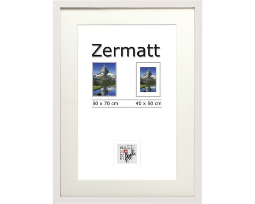 THE WALL Fotolijst hout Zermatt wit 50x70 cm