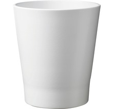 Witte bloempot