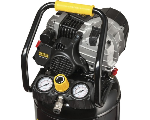 Stanley Fatmax draagbare compressor met manometers en handgreep