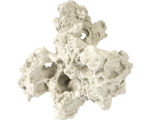 ORBIT Aquariumdecoratie Sansibar XL wit 31 cm Decoratieve gatensteen voor aquaria