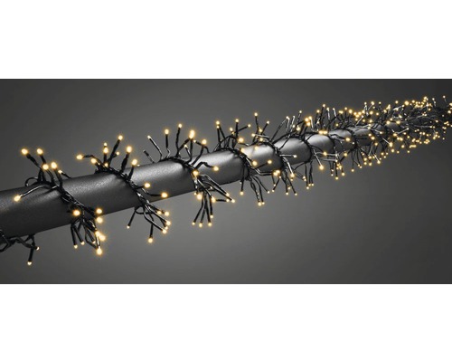 KONSTSMIDE Kerstverlichting LED micro clusterverlichting 576 lampjes extra warmwit 4,30 m Lichtsnoer met kleine, warm gloeiende lampjes