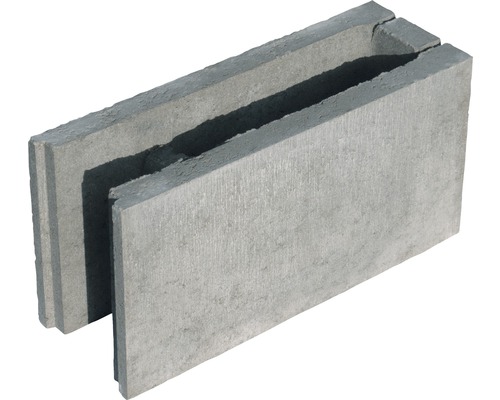LUSIT Bekistingsblok eindsteen 17,5x25x50 cm Betonnen steen voor tuin- en landschapsarchitectuur