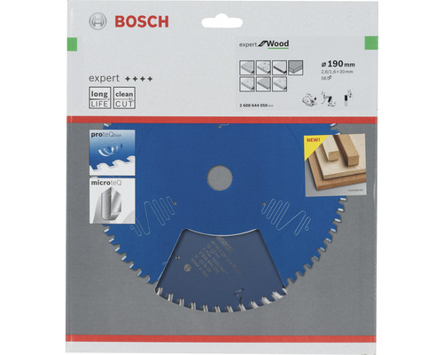 Bosch Expert Wood cirkelzaagblad, 190 millimeter diameter