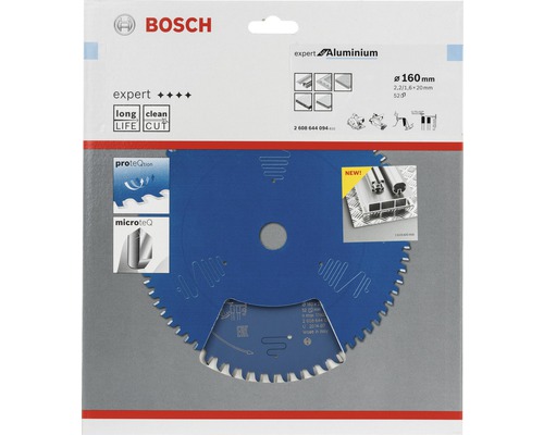 Bosch Expert Aluminium zaagblad, diameter 160 millimeter