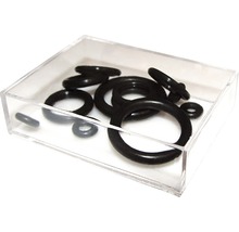 Assortiment O-ringen in transparante doos