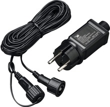 Transformator met kabel en stekker voor verlichtingssystemen