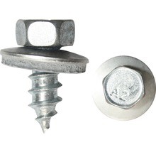 DRESSELHAUS Dakschroef D16 mm met afdichtring 6,5x19 mm RVS A2, 500 stuks