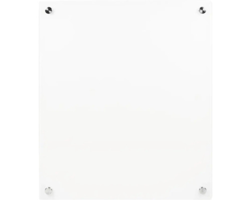 Glazen foto met vier bevestigingspunten