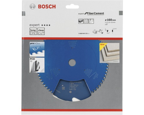 Bosch Expert Fiber Cement zaagblad met een diameter van 160 millimeter