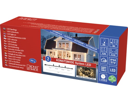 Konstsmide System LED lichtsnoer verpakking voor buiten