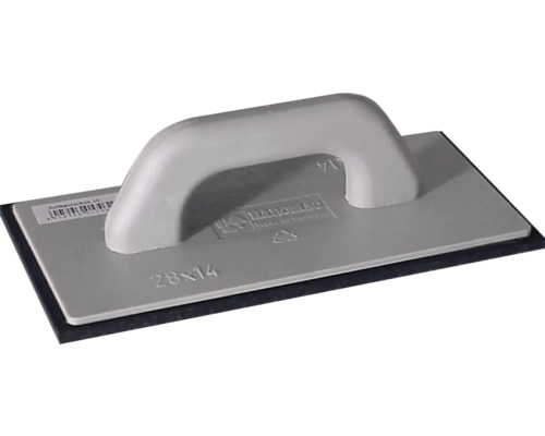 HAROMAC Schuurbord cellulose rubber zwart 280x140 mm HAROMAC Schuurbord cellulose rubber zwart 280x140 mm