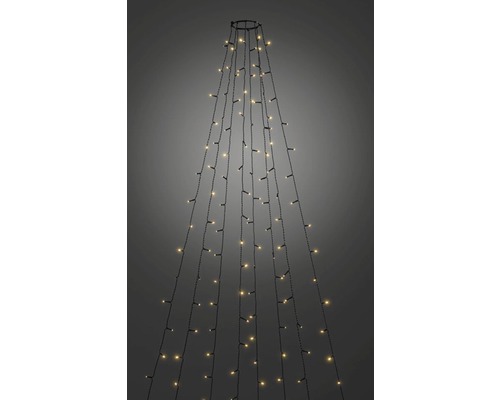 KONSTSMIDE Kerstverlichting LED boommantel 400 lampjes extra warm wit met ring 4 meter