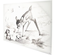Decoratie met Bambi-motief en dierentekening