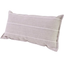 Langwerpig kussen met streepmotief