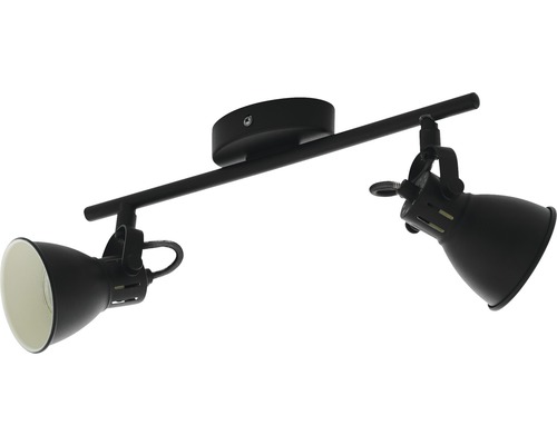 Plafondlamp met twee spots