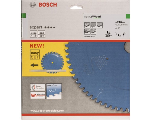 Bosch Expert Houtzaagblad, 216 millimeter diameter