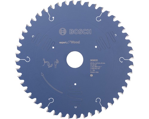 BOSCH Cirkelzaagblad Expert for Wood Ø 216x30x2,4 mm 48T