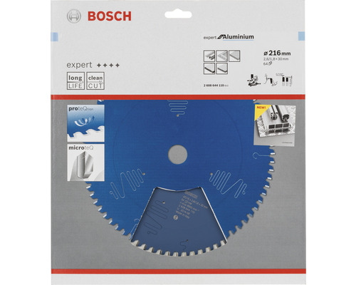 Bosch Expert Aluminium zaagblad, 216 millimeter diameter