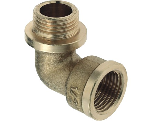 Draadfitting knie 1/2" binnendraad x 1/2" buitendraad Draadfitting knie 1/2" binnendraad x 1/2" buitendraad