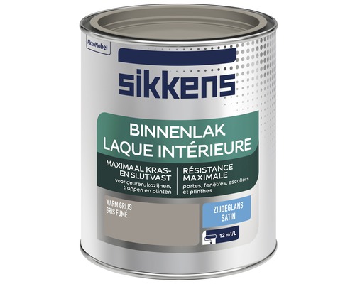 SIKKENS Binnenlak zijdeglans warmgrijs 750 ml