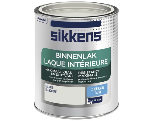SIKKENS Binnenlak zijdeglans kalkwit 750 ml Blik Sikkens binnenlak