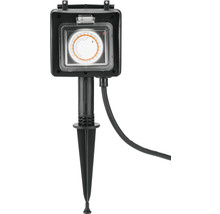 Buitentimer met grondspie