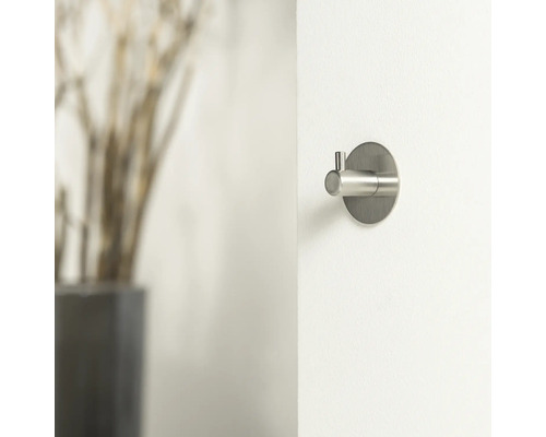 Metalen wandhaak voor bevestiging aan de muur