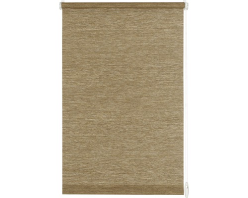 GARDINIA Rolgordijn lichtdoorlatend klembevestiging nougat 60x150 cm Textiel rolgordijn voor raam