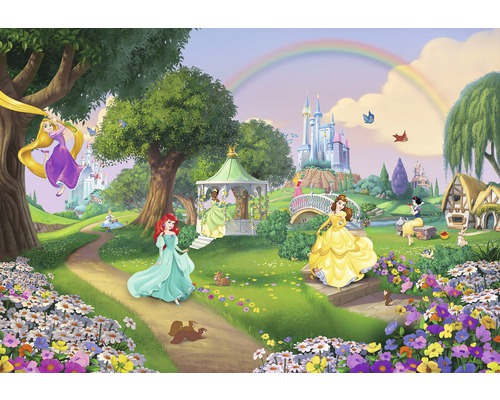 SUNNY DECOR Fotobehang papier SD449/8-449 Disney Princess rainbow 368x254 cm
