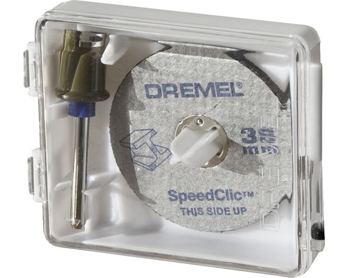 Dremel Speedclic accessoireset in transparante doos