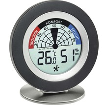 Digitale thermo-hygrometer met temperatuur- en vochtigheidsweergave