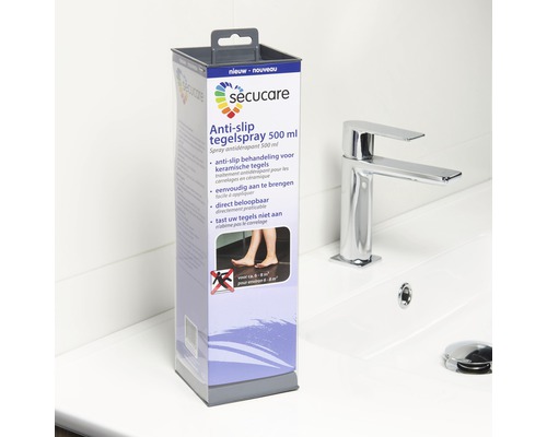 Secucare Antislip tegelspray 500 ml in kartonnen verpakking