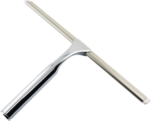 Metalen douchewisser met handgreep