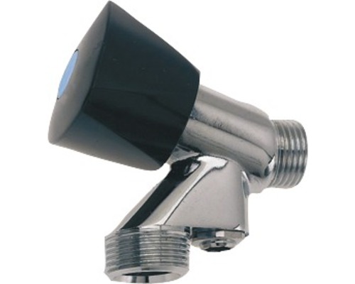 BONFIX Wasmachinekraan 1/2" zonder keerklep zwarte knop BONFIX Wasmachinekraan 1/2" zonder keerklep zwarte knop