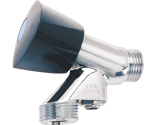 Hoekstopkraan met apparaataansluiting